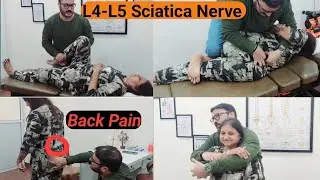 100% Relief Without Surgery Treatment L4-L5 Sciatica Pain With Chiropractic Dr.D.S.Dubey 