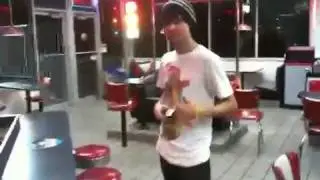 Joel Piper of Confide at the coolest Mcds!