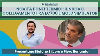 Novit&agrave; ponti termici: il nuovo collegamento fra EC700 e Mold Simulator