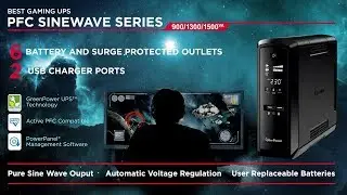 CyberPower PFC Sinewave UPS Product Commercial Film - RY (1803)