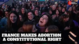France Becomes First Nation In The World To Include Abortion In Its Constitution | Zee News English