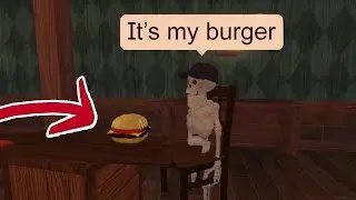 Skeleton Bob have a BURGER! (ROBLOX DOORS)