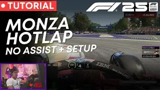 MONZA F1 25 Track Guide Tanpa Assist and Setup