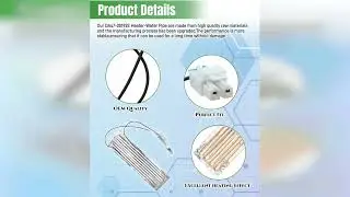 Review: DA47-00192E Refrigerator Ice Maker Fill Tube Heater Replacement Part Compatible with S...