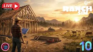 🔴 LIVE Ranch Simulator – Building My Dream Ranch! (Portrait)