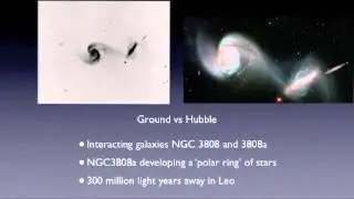 A Polar Ring forms - Arp 87