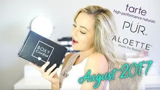 BOXYCHARM AUGUST 2017 REVIEW! IS IT WORTH IT?