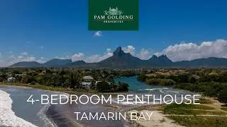 Riverside 4-Bedroom Penthouse in Tamarin – Exclusive Beach Access