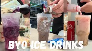 SOUTH KOREA CONVENIENT STORE ICE DRINK WITH VARIETY FLAVORS 