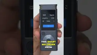 Record It ALL With AI Features Anywhere! iFLYTEK Smart Recorder! #shorts