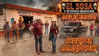 🍁ENTRE EL JALE Y TUS BESOS🍁corridos malandrines con banda(el sosa y su estilo chacaloso)🔥