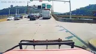 Pittsburgh West end bridge traffic with aliens!