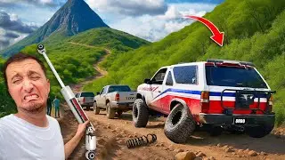 RUTA a la SIERRA de SINALOA QUEBR&Eacute; la SUSPENSI&Oacute;N de WD21 4x4