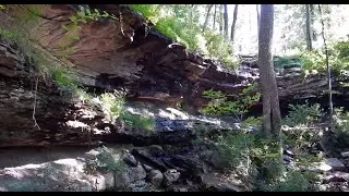 Hiking McKay Hollow Trail, Monte Sano State Park, Alabama