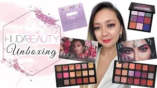 PART3: Huda Beauty Dessert Dusk ,Rose Gold Remastered & Gemstones Palette Unboxing (BlackFridaySale)