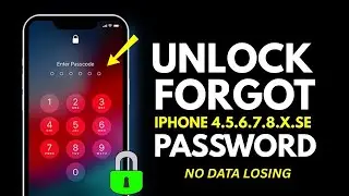 🔓 Unlock ANY Old iPhone Without Password (No Reset Needed!) 🔥 iPhone 4.4s.5.6.7.8.X.SE | 2025 Method