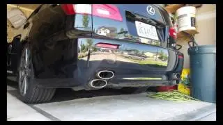 ISF Exhoust sound with PPE headers, X-force cat back exhausts