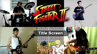 Street Fighter II - Intro / Opening / Title Screen (PL4YERS) Cover
