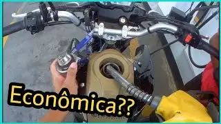 CROSSER 2022 - CONSUMO DA MOTO NA GASOLINA COM 1200 KM | TEM QUE AUMENTAR A AUTONOMIA