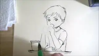 Inktober Day 1: Fast