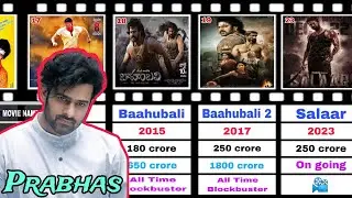 Prabhas | All Movies Budget and Collections .(2002-2024) Hit or Flop