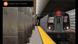 OpenBVE (M) Metropolitan Avenue To Forest Hills-71st Avenue (R160A Alstom)