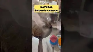 Natural dhoop ||best out of the waste #coconuthusk #recycle #nature #ytshorts