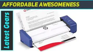 HP Compact Desktop Duplex USB Mobile Document & Photo Scanner: The Ultimate Portable Scanning