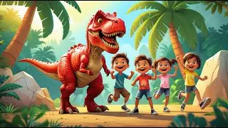 Dino Stomp Song 🦖🦕 | Dinosaur Songs for Kids | Fun Nursery Rhymes & Learning Songs for Toddlers