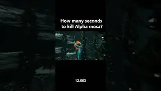 How long to kill an alpha mosasaur?