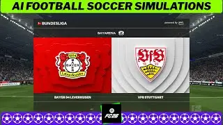 LEVERKUSEN vs VFB STUTTGART ⚽ Bundesliga 2025/26 Matchday 16 🟩 EA FC 26 Simulation
