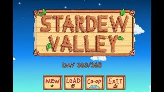 365 дней Stardew Valley в 2025 году | ДЕНЬ 363 | Меня много раз подстрелили