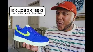 Hefe Luxx Sneaker Insoles + Nike x Olivia Kim Air Force 1 Low