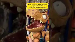 &ldquo;Jurassic World Rebirth&rdquo; Popcorn Bucket Roars into Universal Orlando Resort!
