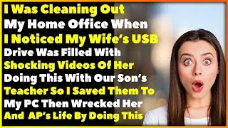 I Was Cleaning  Out My Home Office When I Found My Wife's USB Which Contained Her Doing This With AP