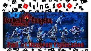 Darkest Dungeon: The Board Game | Предварительный обзор на Kickstarter | Одиночное прохождение | ...