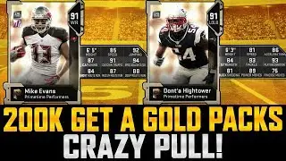 200k Worth Of Get A Gold Player Packs! | NASTY PULL! | PrimeTime Performers! | MUT 19