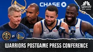 Steve Kerr, Warriors break down Golden State's thrilling OT win against Nuggets | NBC Sports BA