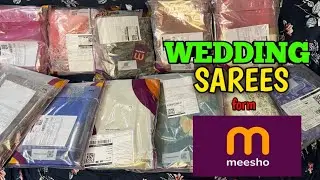 Meesho New Arrivals Sarees 2026 😍 | Wedding & Party Wear Designer Saree Haul Under Budget