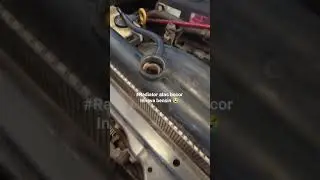 leaking radiator service #kijanginnova #innovabensin #innova