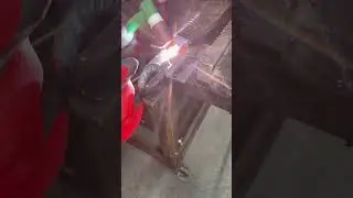 Welding metal tutorial #welder #diy #metalwork