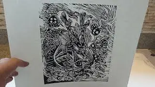 How i make prints | Full printmaking process explained
