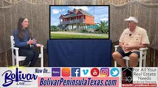 Real Estate Talk with Beth, of One 10 Realty Group, Bolivar Peninsula.