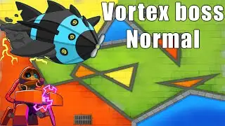 VORTEX TUTORIAL NORMAL | NEW BOSS BLOONS | BTD6 CUBISM