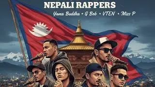 Top 5 Most Famous Nepali Rappers 2025 | Nepali HipHop Legends 🇳🇵 |Top 5 nepali rappers! 