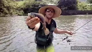 Ultralight Fish no Rio Maquin&eacute;-RS