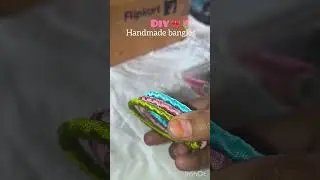 Easy bangles Making at home 🌷🎀,#diy #crafts #shorts