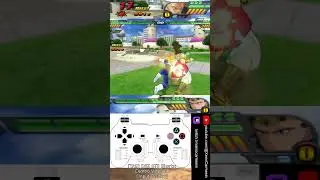 [TAS, Input Display] DBZ BT3 Shorts: Combo Video 80