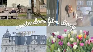 amsterdam, through my eyes ♡ | film diary 📔 | travel vlog 🧺 | 20&rsquo;s diary 🧸 | aesthetic vlog | ph 🎀