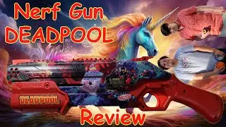 Nerf Gun Deadpool Review - Flake and Flosh 2